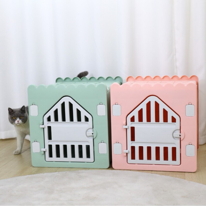 Pet cat kennel four seasons universal indoor and outdoor weatherproof, sunscreen and anti-corrosion detachable cat kennel Pet cat kennel four seasons universal indoor and outdoor weatherproof, sunscreen and anti-corrosion detachable cat kennel