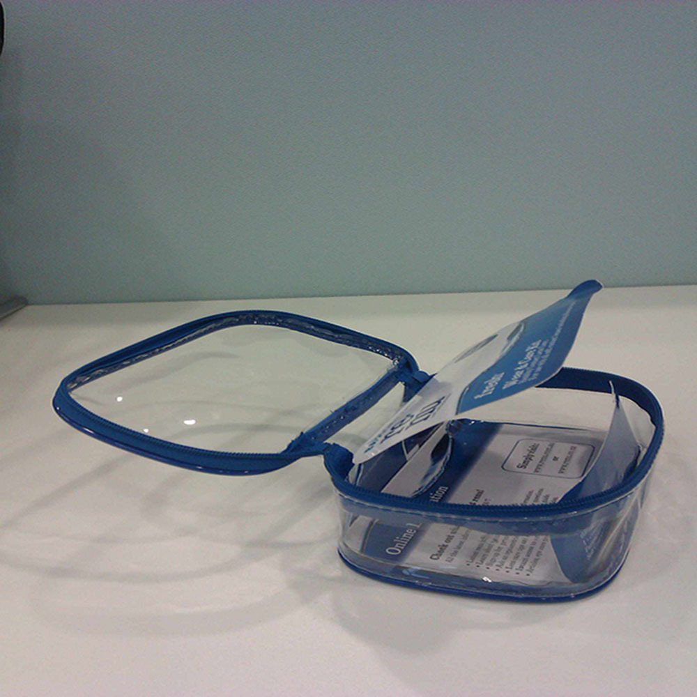 PVC眼镜手提袋眼影雪纱袋束口袋化妆品拉链袋棉绳礼品袋收纳袋