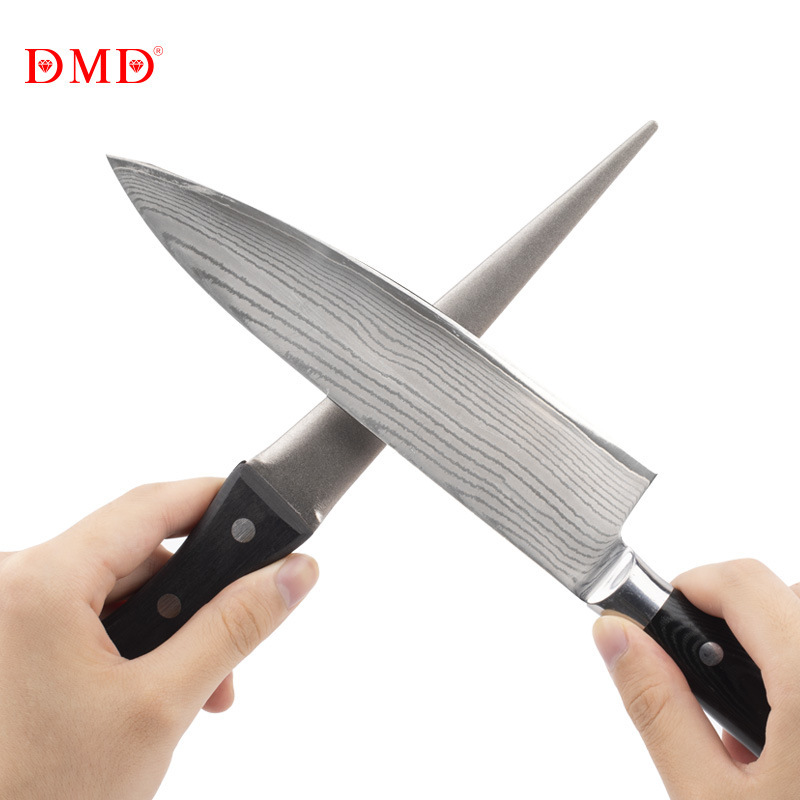 メーカー卸売 DMD 家庭用キッチンダイヤモンドナイフシャープナー砥石研ぎスティック 0808D キッチンツール|undefined