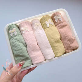 爆款礼盒艾中高腰火烈鸟内裤女涤棉舒适透气火烈鸟女士内裤