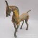Antique old objects real bronze ware gold horse crafts ornaments antique collection gift antique shelf decorations
