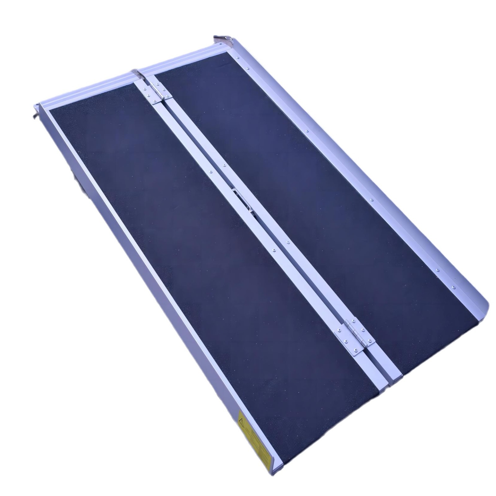 Plataforma de ferry portátil plegable y sin barreras, escaleras de hotel para rampa para sillas de ruedas, placa de aluminio