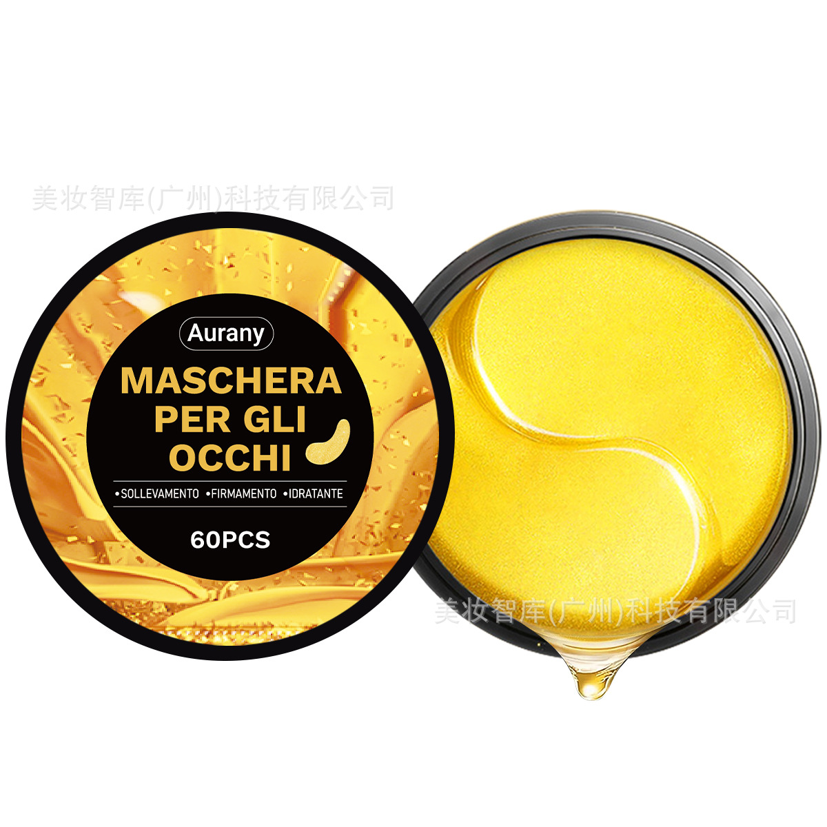 24K Gold Eye Mask - Italian 01 (For export only, domestic sales prohibited. Purchasing this product constitutes acceptance of this disclaimer.)