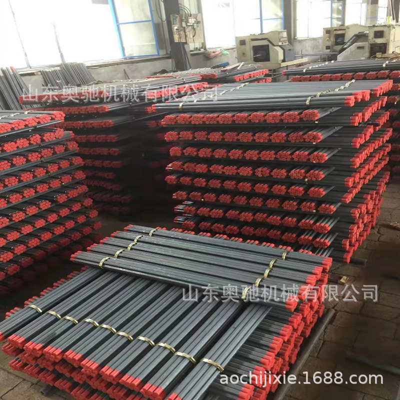 锚杆钻机用钻杆 B19锚索钻杆B22风钻杆 隧道岩石钻孔钻杆