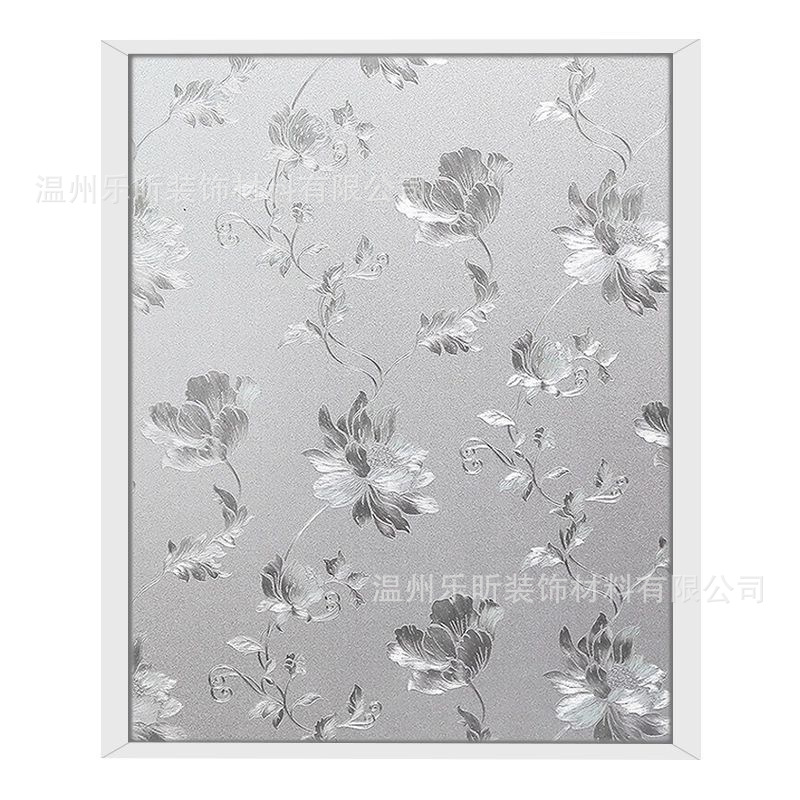 Mayorista película de vidrio esmerilado doméstica espesación de la ventana del dormitorio película de privacidad de vidrio sala de estar película de protección de ventana