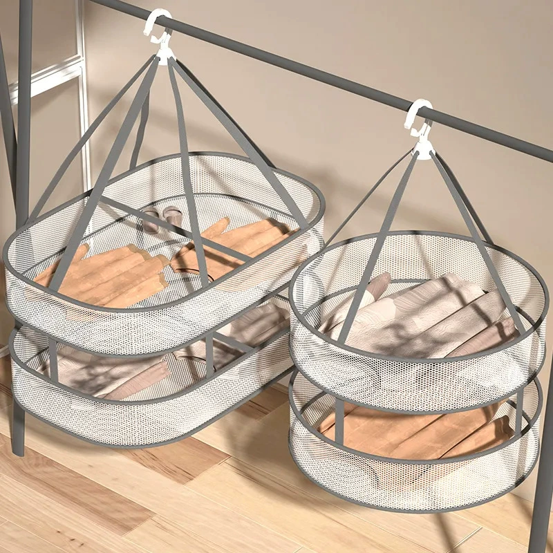 Корзина для одежды кафельный сетчатый карман против деформации кашемировый свитер сетка для сушки одежды Носки Нижнее белье шерстяная стойка чистый карман ветрозащитная сушка