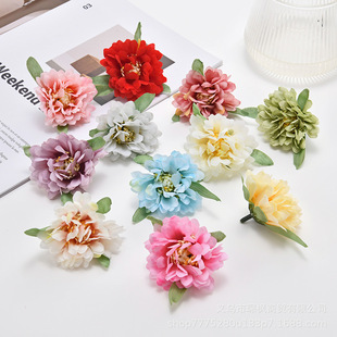 Mori Simulation Flower Peony Fake DIY handmade ancient style hair decoration with decorative flower head shooting props