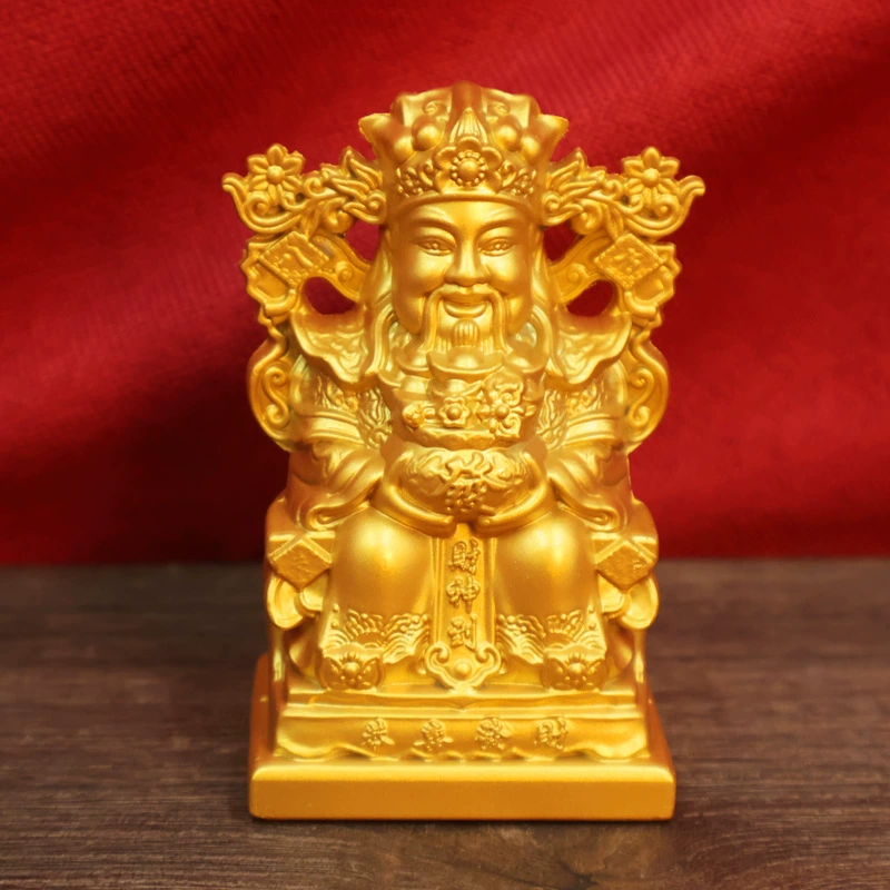 Новый бог богатства украшает рог изобилия