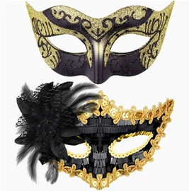 羽毛、羽绒;化妆服饰道具;面具