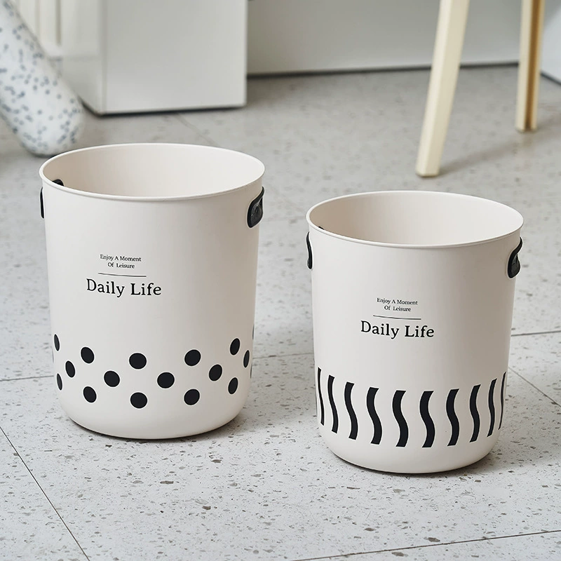 Мусорное ведро без крышки в стиле ins Бытовая Гостиная Спальня простое ведро для хранения Высококачественная Шахматная тарелка сетка корзина для мусора