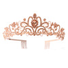 Hair accessory for bride, universal crown, headband, European style, fluffy dress