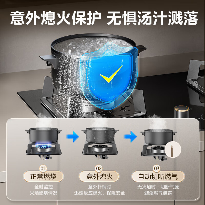 Газовая плита Midea JZT-Q325-M для природного газа