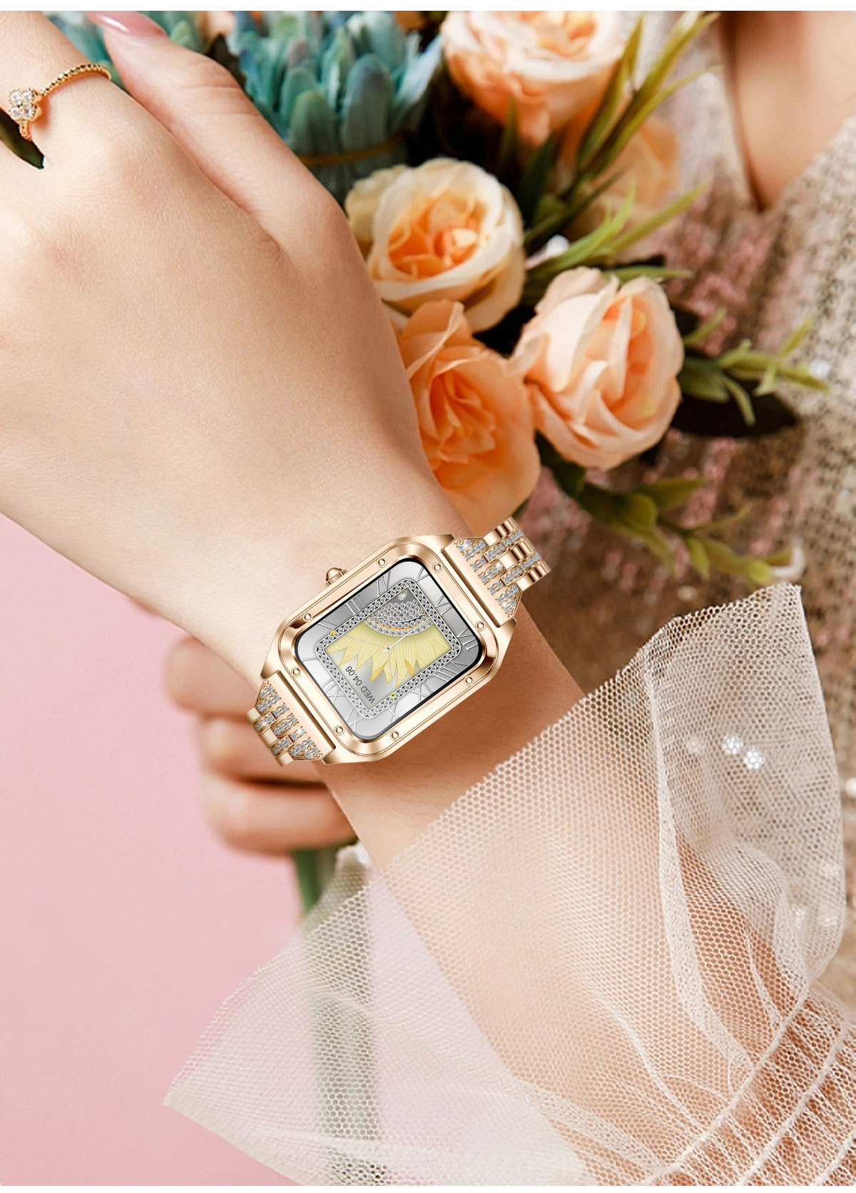 Smartwatch Unisex Multifunctional Bluetooth Waterproof Fashion_voghion.com