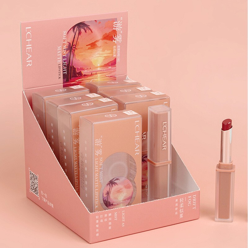 Leiqi Water Essence Mirror Light Lipstick Moisturizing Student Velvet Matte Mud Mist Lipstick Entity Counter 7 Pack Leiqi Water Essence Mirror Light Lipstick Moisturizing Student Velvet Matte Mud Mist Lipstick Entity Counter 7 Pack