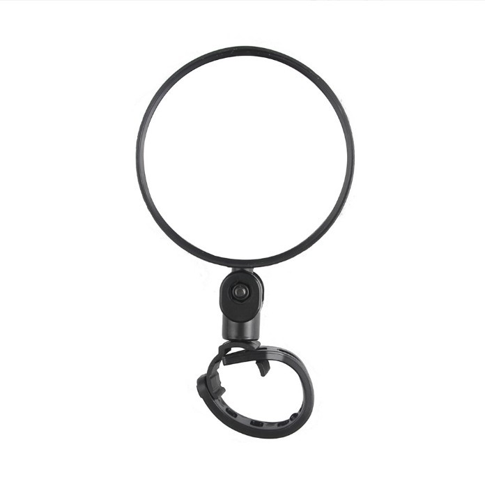 Electric bicycle Bicycle Rearview Mirror Mountain bike battery car wide-angle convex mirror bicycle mirror silicone handle