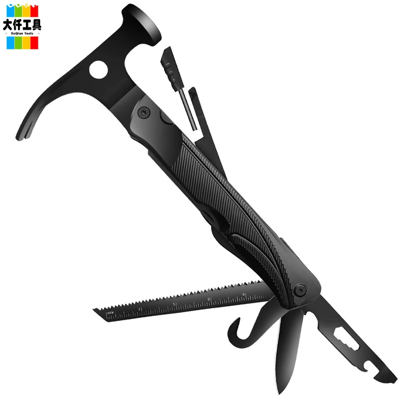 Открытый многофункциональный баранский молоток аппаратный инструмент кемпинг молоток длинный молоток с ножом для пилы через границу Амазонка взрывные модели