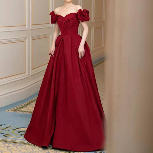 wine evening dresses At large the princess series a toast to the bride  suits wine red