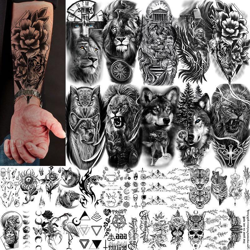 G 2433 Cross-Border Export Temu New Waterproof Temporary Tattoo Sticker