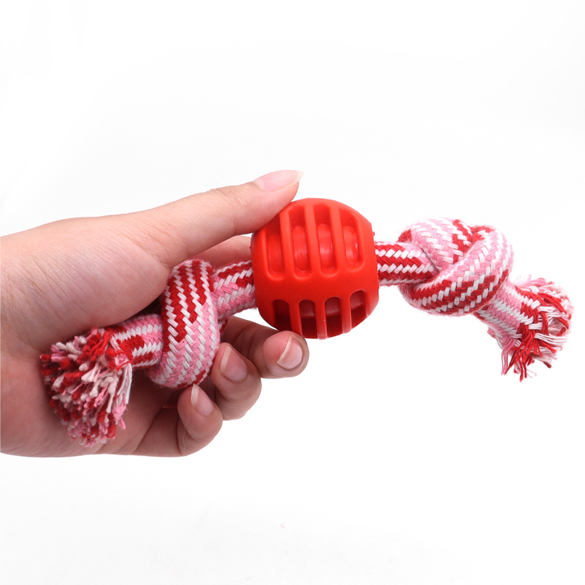 Cordón de algodón para mascotas, juguetes para perros, bolas resistentes a la mordida, juguetes para perros, juguetes para mascotas al por mayor.