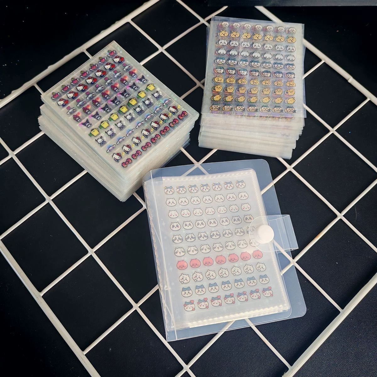 Мини-наклейка с маленьким носом и наклейка для ручного счета материал высокого цвета декоративная наклейка мультфильм ручная книга для хранения