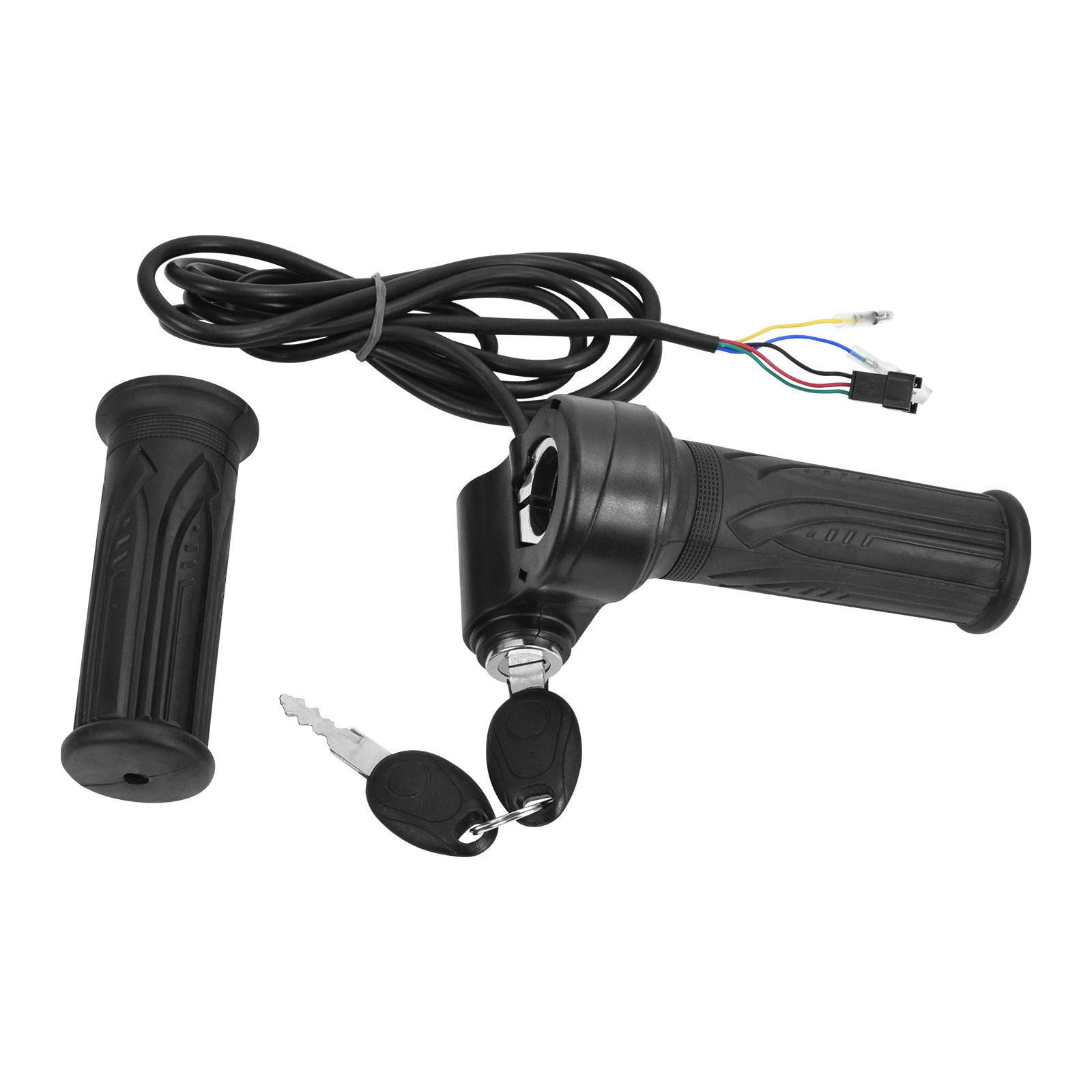 Universal Electric Vehicle Handlebar Without Screen, Large Lock, Speed Control Throttle Grip, Electric Vehicle Assist Parts