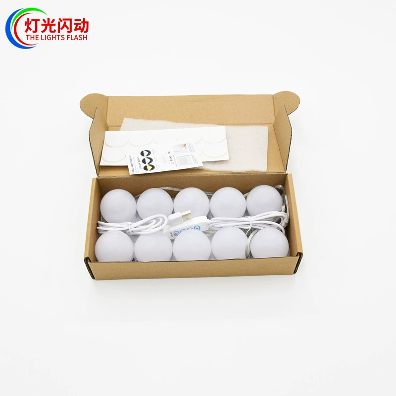 Front headlights for mirror, fill light, light luxury style, three colors, 45mm
