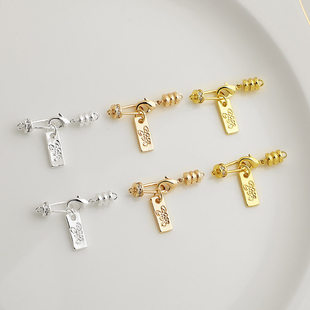14K����ɫ��ʯ���r����β�����������B�ӹ���diy�Ʒ���