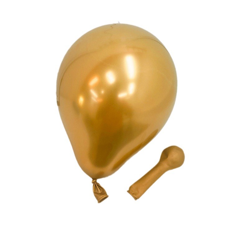 5 pulgadas 10 pulgadas 12 pulgadas 18 pulgadas de metal engrosado oro cromo látex globo decoración de la boda globo