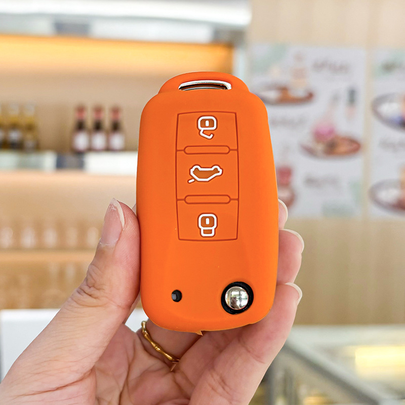 Spot silicona 22 bolsas Volkswagen, funda protectora de llavero de automóvil Toyota, adecuada para un automóvil exquisito, portátil y exquisito
