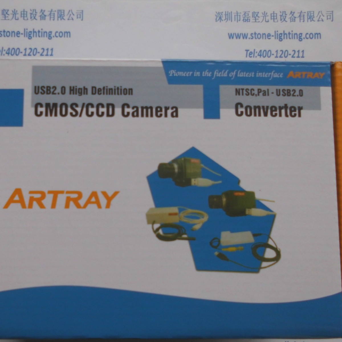 ARTCAM-036MI2-WOM/36万MI显微镜相机/ARTRAY