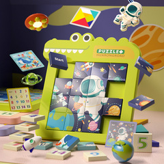 Digital Huarongdao puzzle children's digital logical thinking training toy educational sliding puzzle wholesale 2-3 years old 4