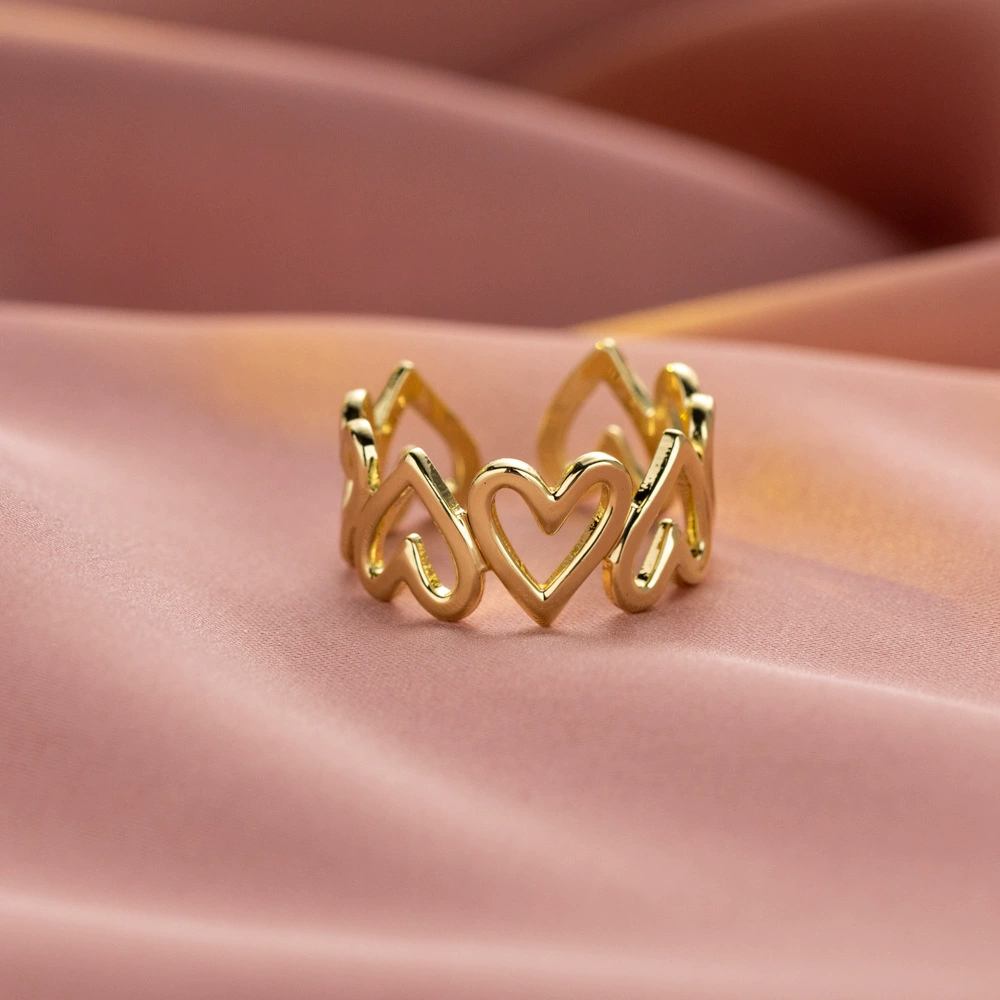 Европейские и американские минималистские кольца из титановой стали