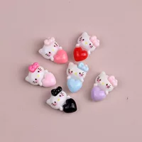 Аксессуары для дизайна ногтей с рисунком KT Cat, милые и крутые, милые, стерео, классическое сердце, KT Cat, украшение для ногтей