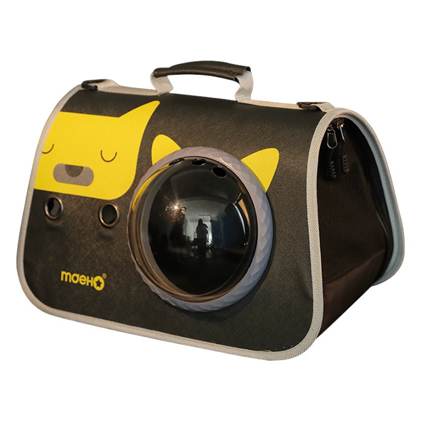 Антистрессовая сумка для кошек, портативная космическая капсула, портативная дышащая сумка через плечо для домашних животных, сумка для прогулок