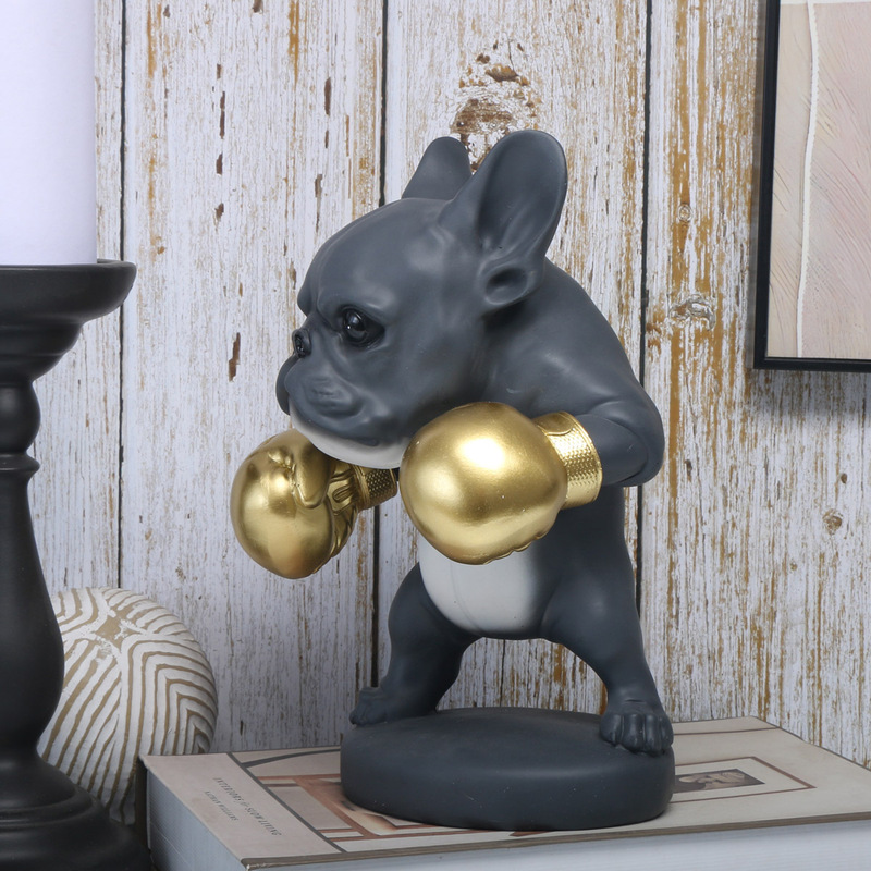 Cross-Border Creative Animal Ornaments Dog Resin Crafts Home Decoration Statues Sculptures