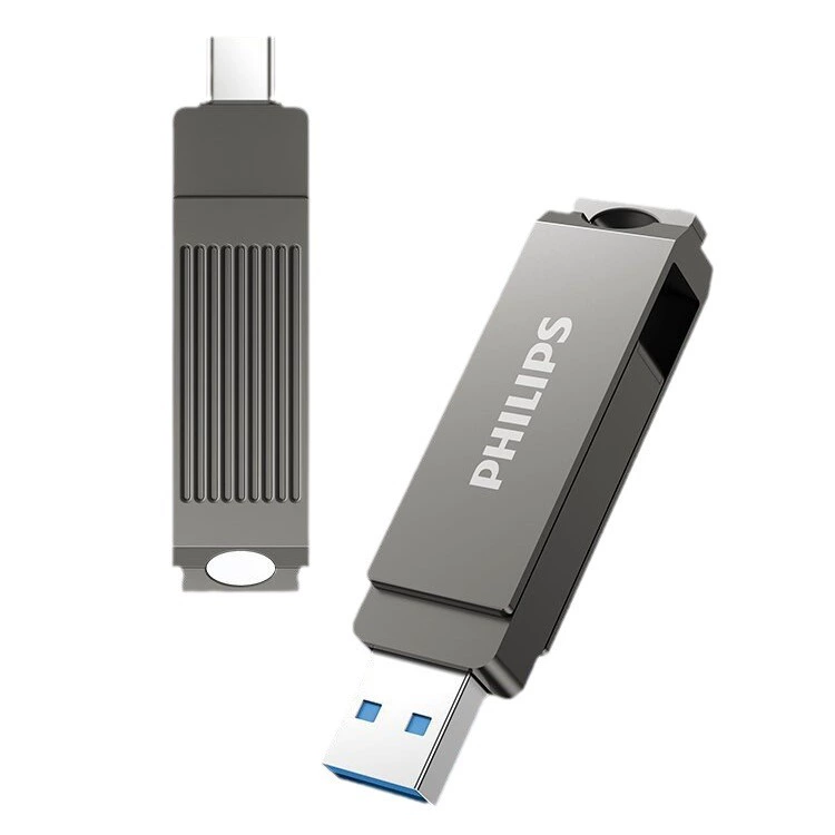 Удобный USB-диск с двойным интерфейсом USB3.0 Type-C, высокоскоростной диск 64 ГБ для телефона и компьютера