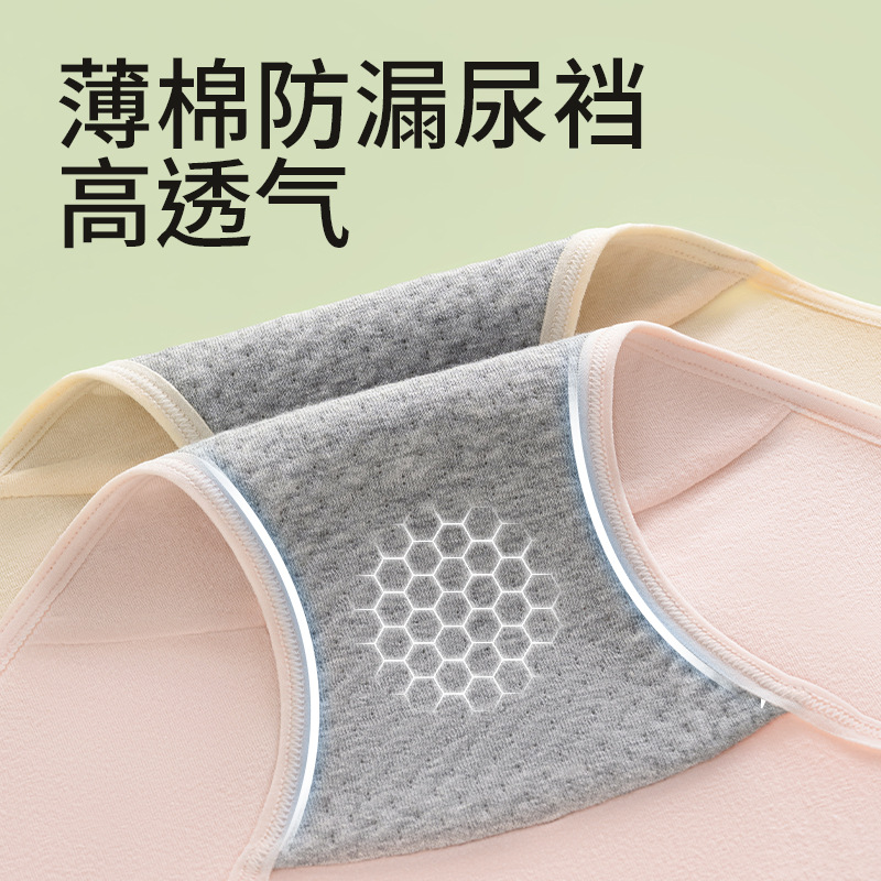 Mujeres con fugas de orina, mujeres de mediana edad y ancianos con fugas de orina, almohadillas, pegatinas absorbentes de agua, pantalones a prueba de fugas de período de la tía lavables, ropa interior de mujer de cintura alta