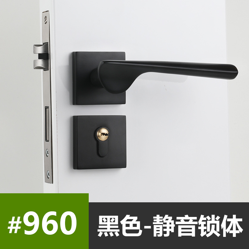 모델 960-블랙-클래식 잠금 바디