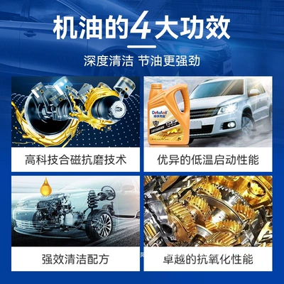Gasoline Engine Oil, Genuine Fully Synthetic Engine