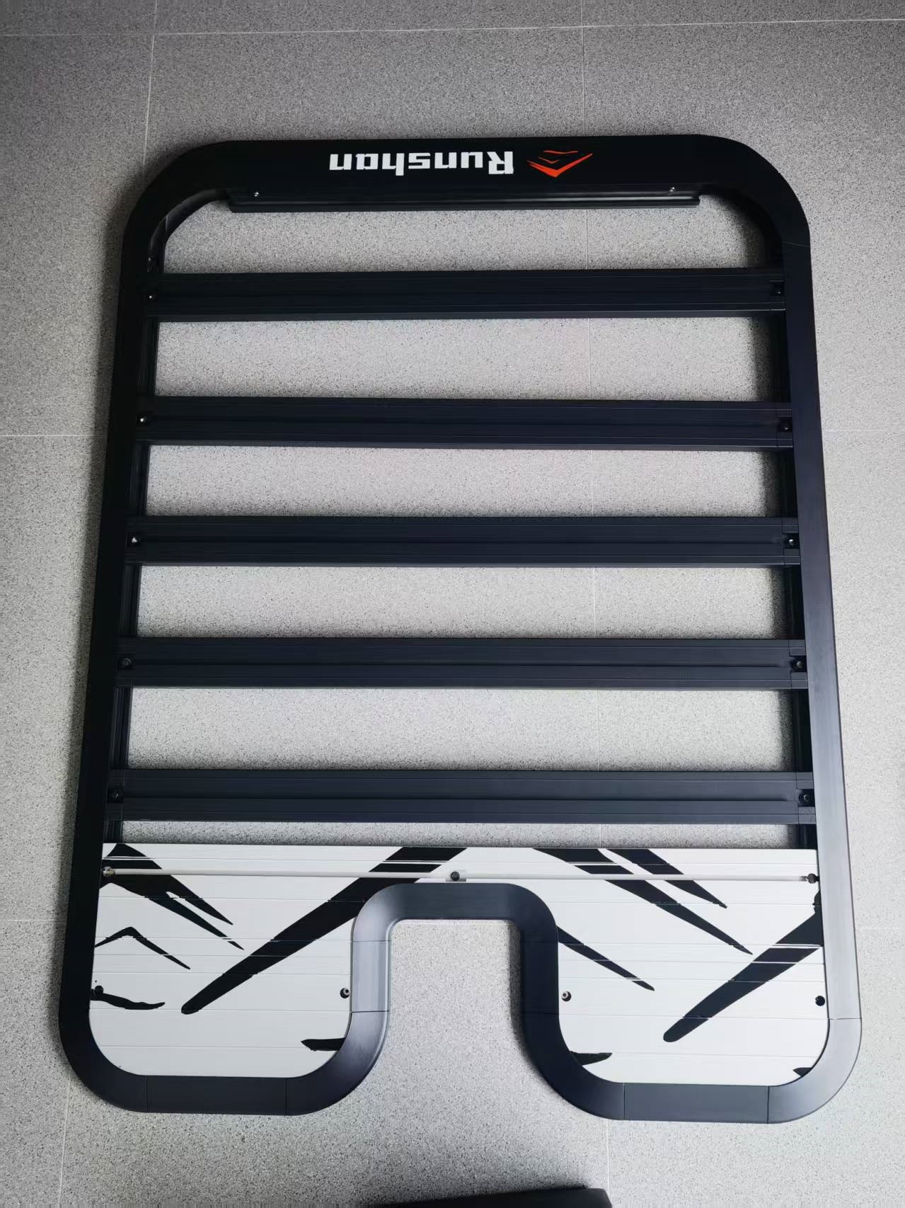 Suitable for Land Rover Discovery 5 Platform Roof Rack Aluminum Alloy Luggage Rack Roof Platform Roof Luggage Frame