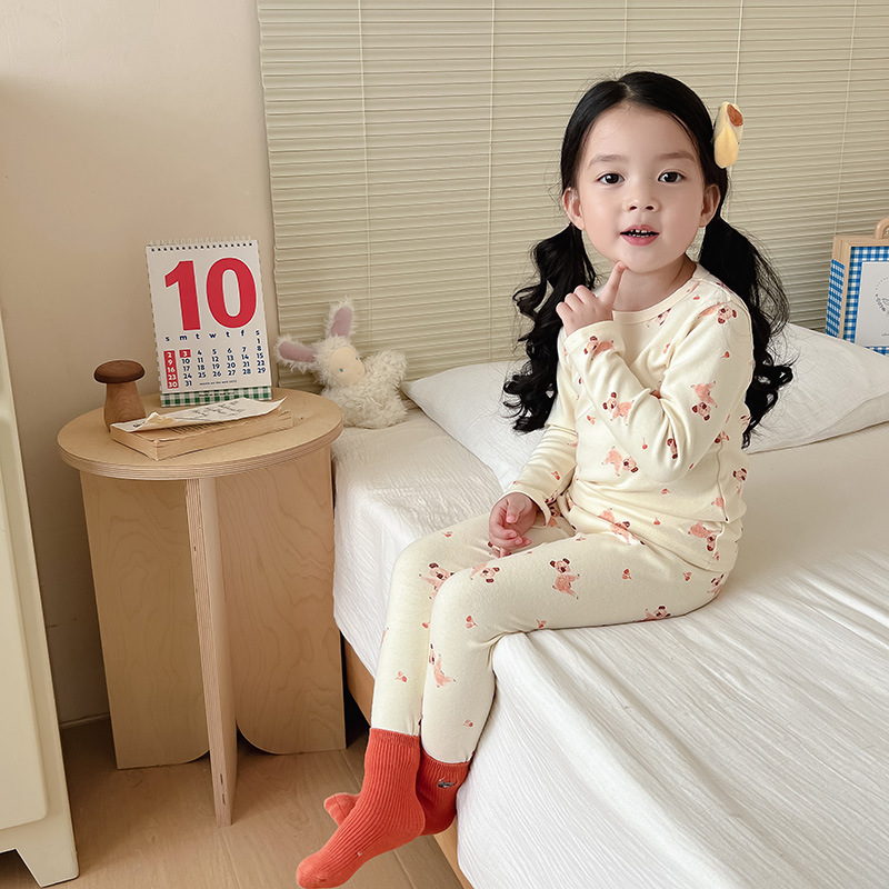 Children's demi-season cotton pijama