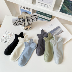 春夏季襪子男士短筒襪日系簡約淺口襪薄款網眼透氣純色百搭低幫襪