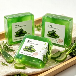 Aloe Vera Soap�羳���Q�J�C������������ֹ���ֲ�������ԡ����