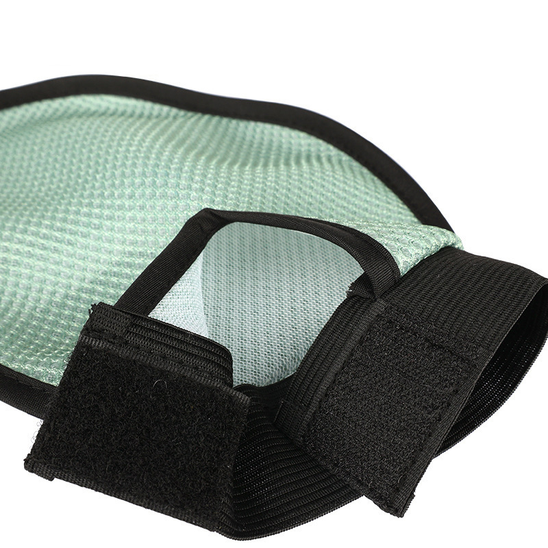 Guantes de limpieza de gatos y mascotas Guantes de masaje de aseo para mascotas Cepillo de masaje de baño para perros y gatos