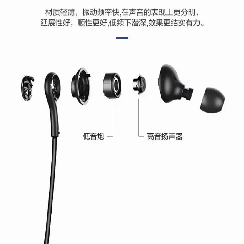 Подходит для Samsung мобильного телефона внутри уха Type-C декодирование цифровой гарнитуры проводной контроль Note10 тяжелый бас наушники