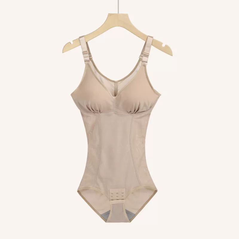 Corrective Bodysuit Wireless Bra Top with Removable Cups, Seamless Shaper, Sizes S–XXXL