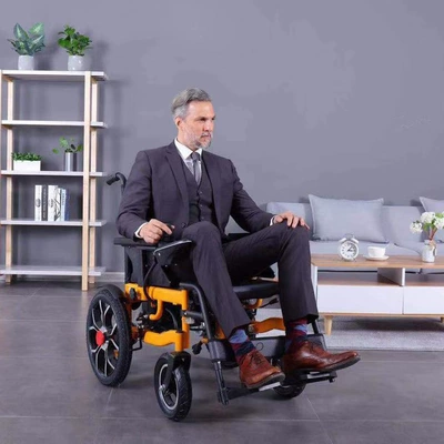 Off-Road, Large-Wheeled, Four-Wheeled Mobility Scooter | Qatlanan elektrik velosipedlər - luxury-model-12ah-lead-acid-24v