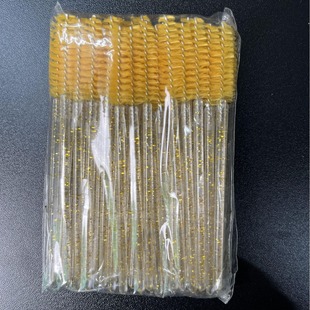 [Wholesale Free Shipping] Disposable Eyelash Brush Small Eyelash Grafting Auxiliary Set Brush Spiral Eyelash Comb Eyebrow Comb