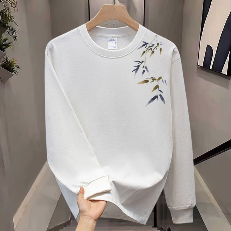 Men's demi-season cotton T-shirt