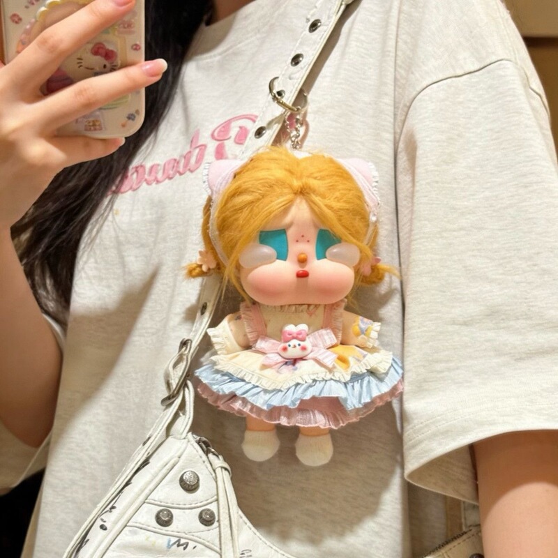 Spring Bunny Series Crybaby Doll Clothes Tears Factory Crybaby Doll Clothes First and Second Generation [Doll Not Included]
